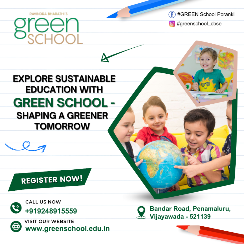 green school blog poster